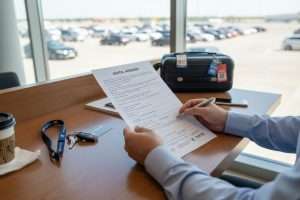 Modèle gratuit de contrat de location de voiture Word