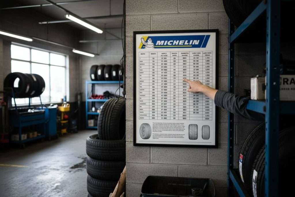 Tableau taille Michelin Easy Grip : trouvez la bonne dimension